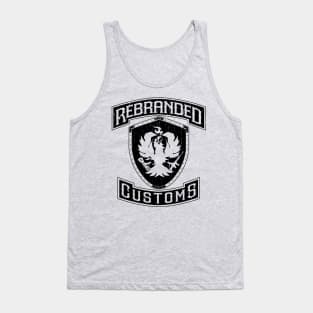 Rebranded Bird Logo Black Tank Top